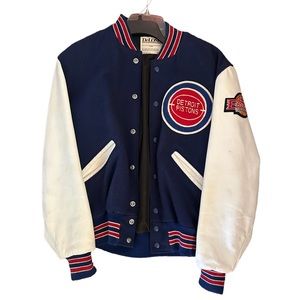 Detroit Piston VINTAGE Jacket RARE DeLong